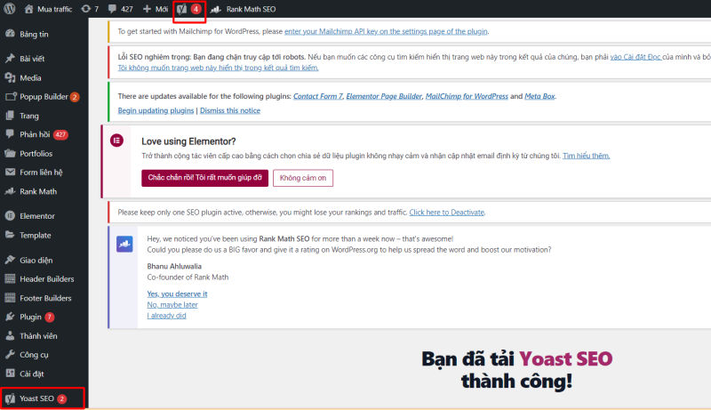 Hướng dẫn cài đặt plugin Yoast SEO