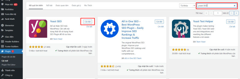Hướng dẫn cài đặt plugin Yoast SEO